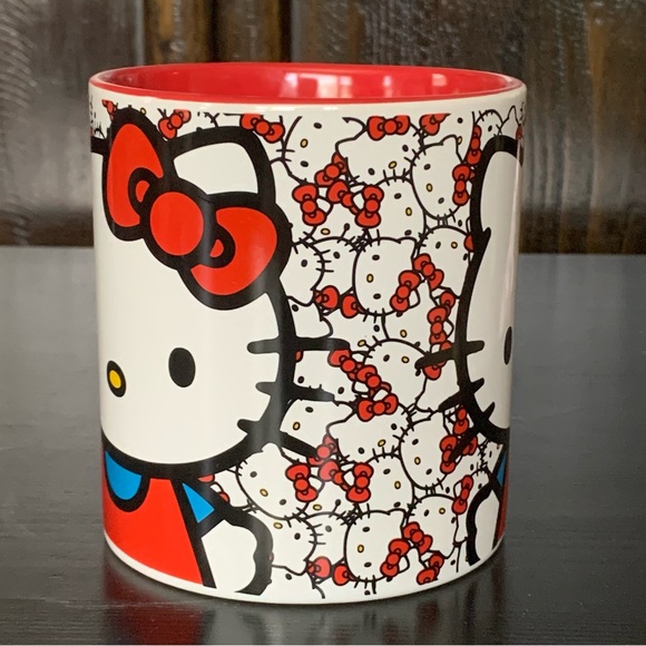 Hello Kitty with Faces 20oz Ceramic Mug - Picture 5 of 9